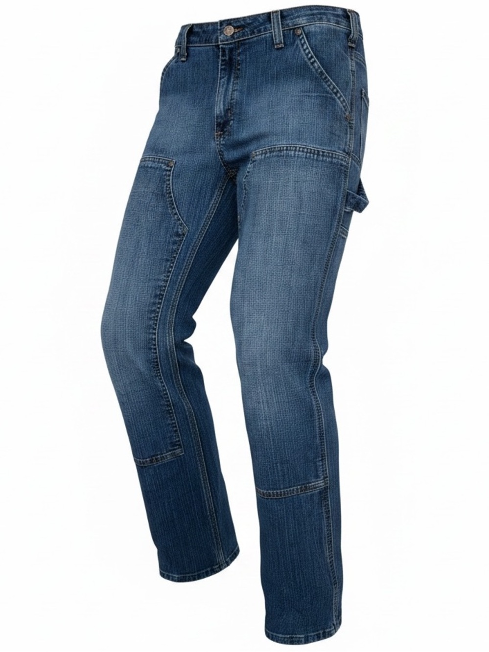 Carhartt Men's Denim Straight Leg Work Painter Cargo Jeans